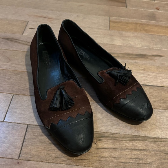 Longchamp Shoes - Longchamp Suede Loafers Flats